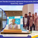 Dr. Fidelis Ngugi from Tharaka University represents Kenya at the 15th Hope Meeting – Kyoto City, Japan