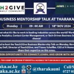 Teach2Give Business Mentorship Talk